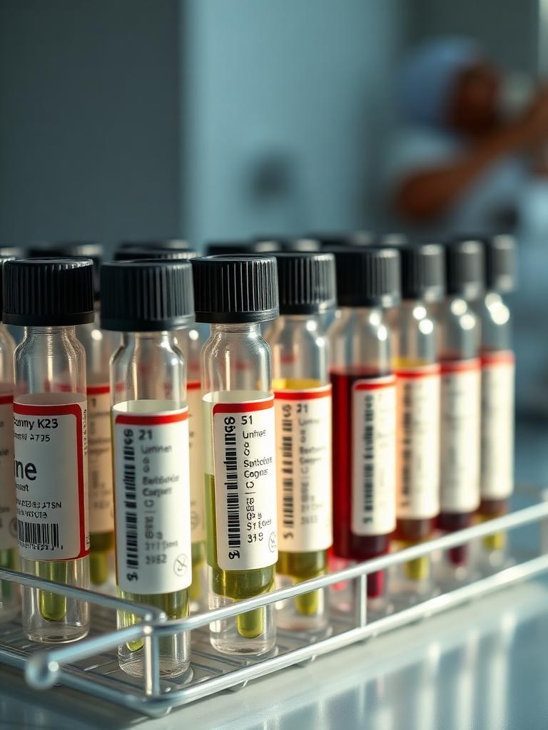 Sample vials